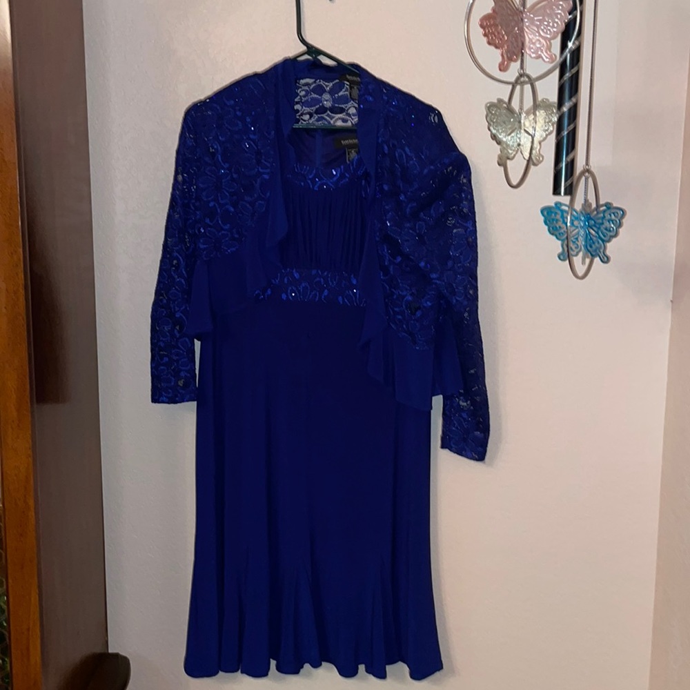 Size:10 Dark Blue dress